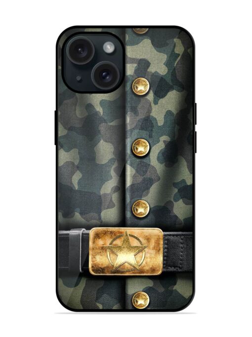 Army Background Glossy Metal TPU Case Zapvi