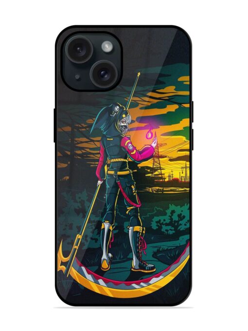 Grim Reaper Wallpaper Glossy Metal TPU Case Zapvi