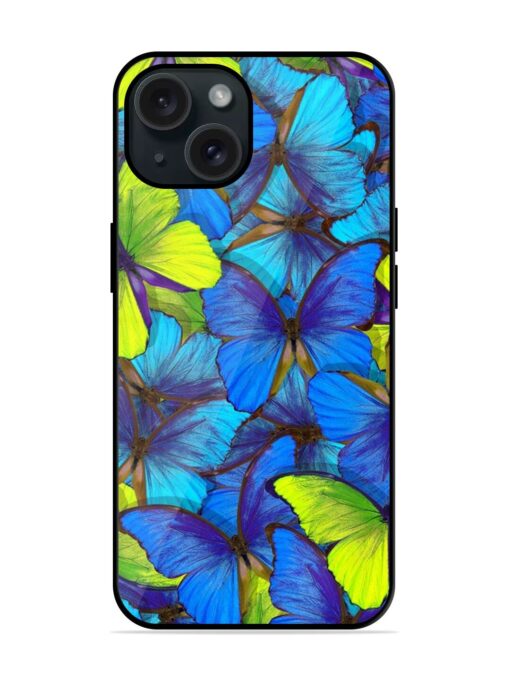 Butterfly Morpho Wings Glossy Metal TPU Case Zapvi