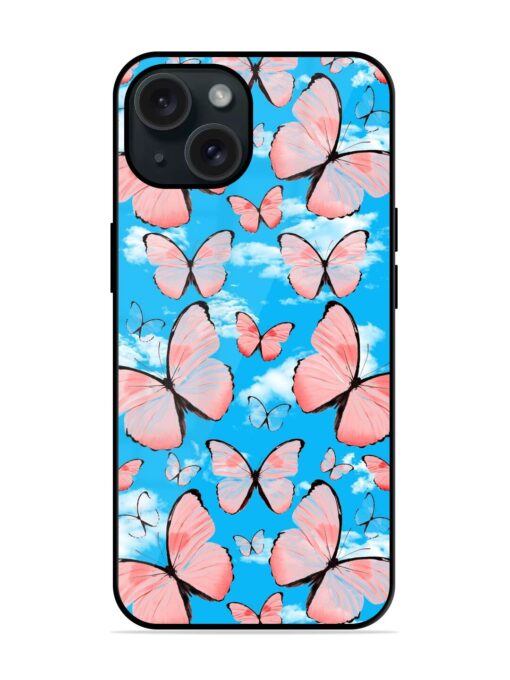 Seamless Pattern Tropical Glossy Metal TPU Case Zapvi