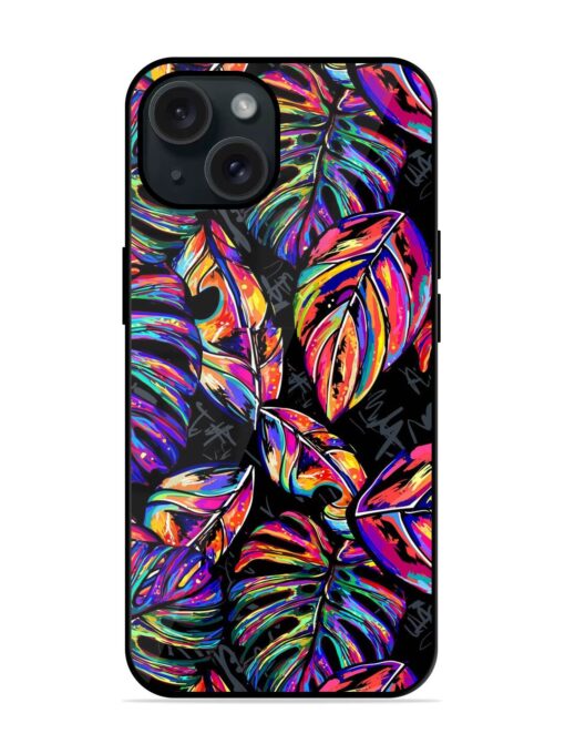 Tropical Seamless Vector Glossy Metal TPU Case Zapvi