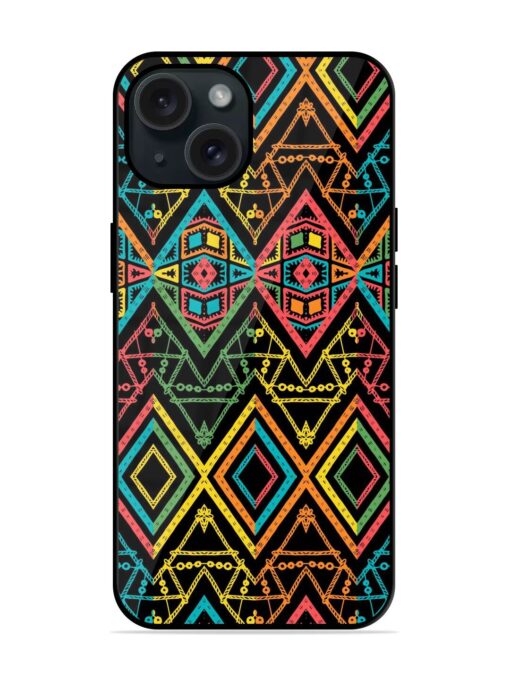 Abstract Zigzag Pattern Glossy Metal TPU Case Zapvi