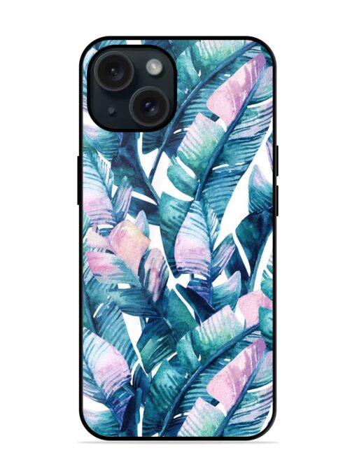 Banana Leaf Seamless Glossy Metal TPU Case Zapvi