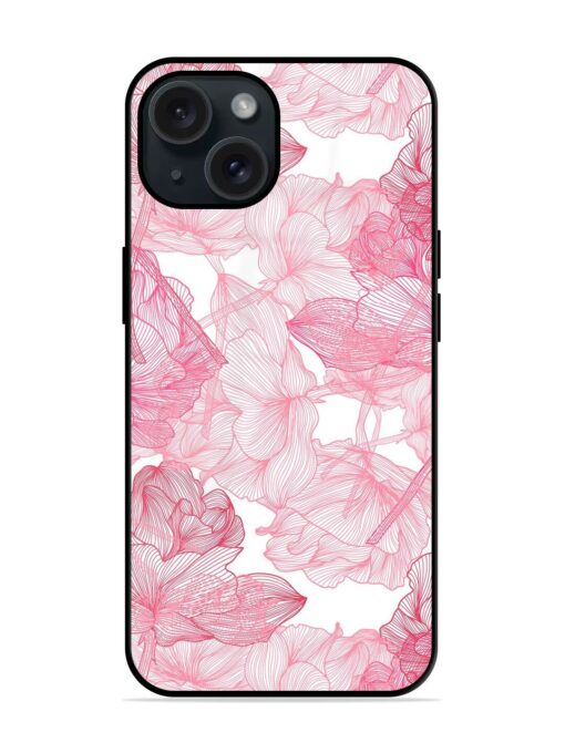 Elegant Seamless Pattern Glossy Metal TPU Case Zapvi