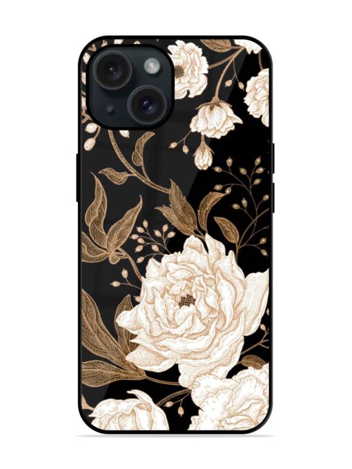 Peonies Roses Floral Glossy Metal TPU Case Zapvi