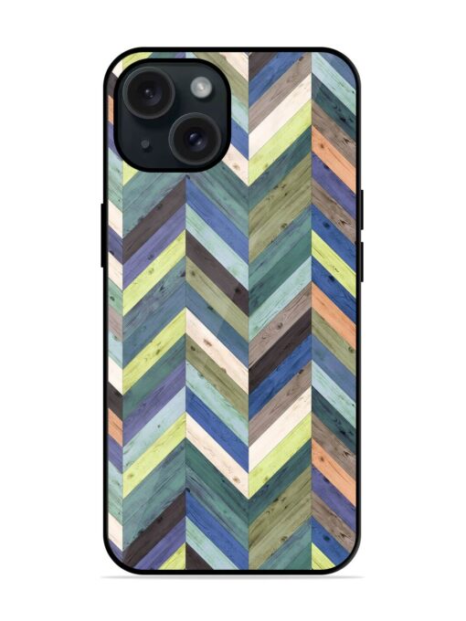 Chevron Random Color Glossy Metal TPU Case Zapvi