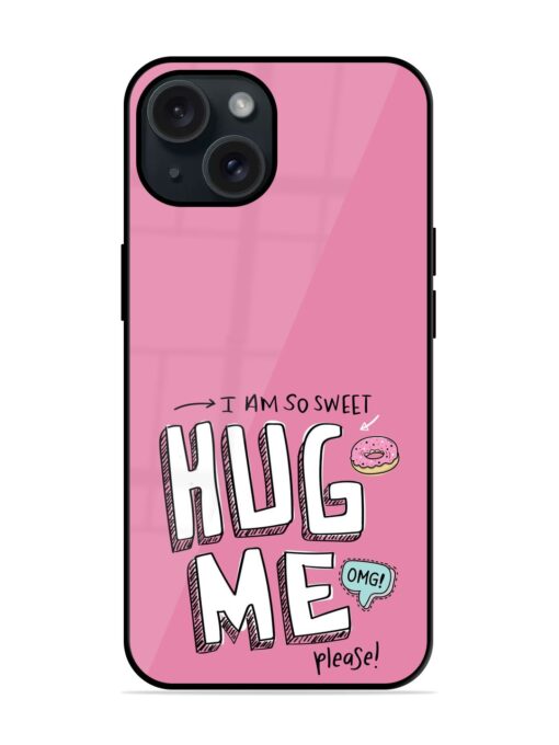 Hug Me Slogan Glossy Metal TPU Case Zapvi