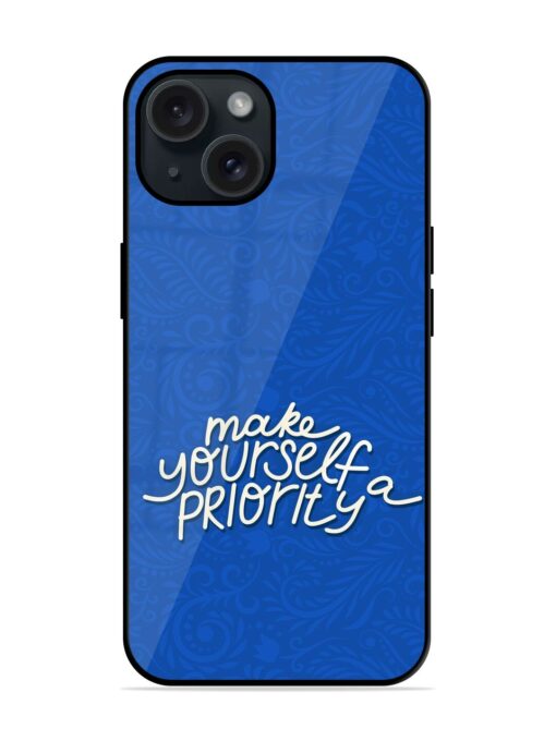 Make Yourself Priority Glossy Metal TPU Case Zapvi