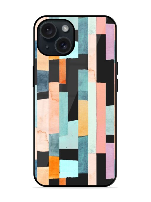 Geometric Seamless Pattern Glossy Metal TPU Case Zapvi