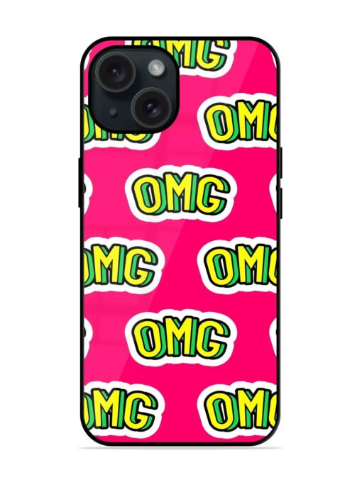 Seamless Pattern Words Glossy Metal TPU Case Zapvi