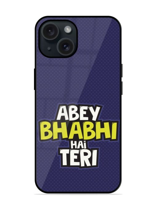 Abey Bhabhi Hai Glossy Metal TPU Case Zapvi