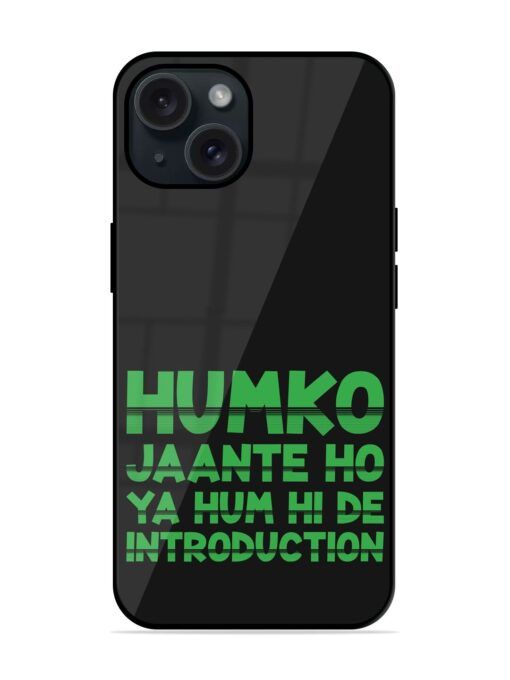 Humorous Hindi Quote Glossy Metal TPU Case Zapvi