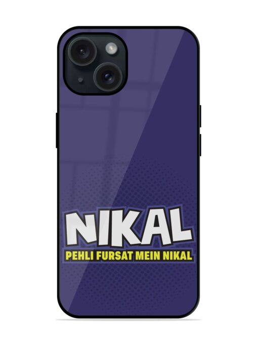 Nikal Pehli Fursat Glossy Metal TPU Case Zapvi