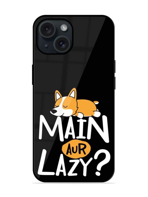 Laziness Sarcastic Humorous Glossy Metal TPU Case Zapvi