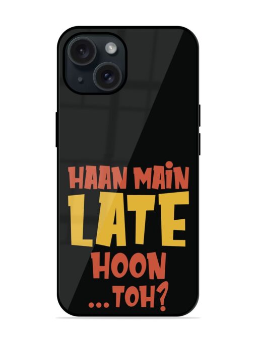 Humorous Hindi Quote Glossy Metal TPU Case Zapvi