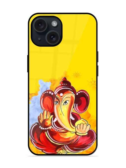 God Ganesha Illustration Glossy Metal TPU Case Zapvi