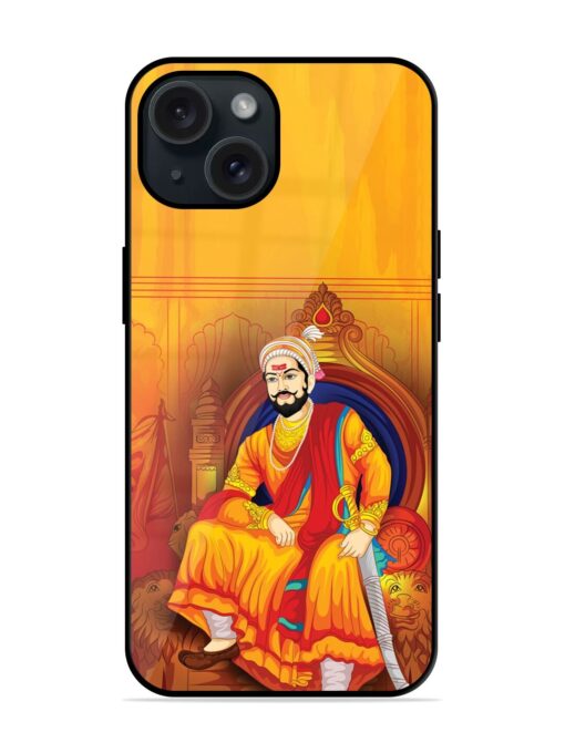 Illustration Shivaji Maharaj Glossy Metal TPU Case Zapvi