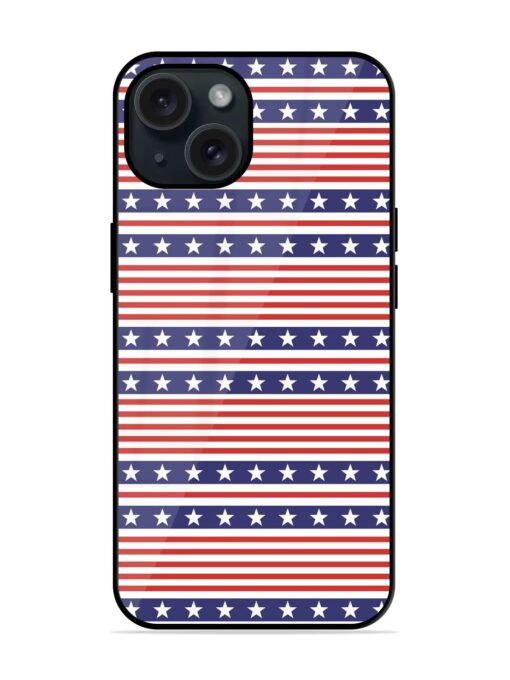 4Th July Stars Glossy Metal TPU Case Zapvi