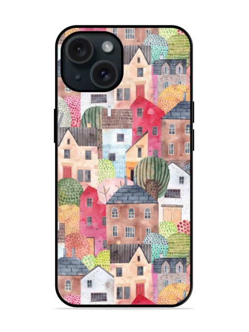 Abstract Seamless Pattern Glossy Metal TPU Case Zapvi