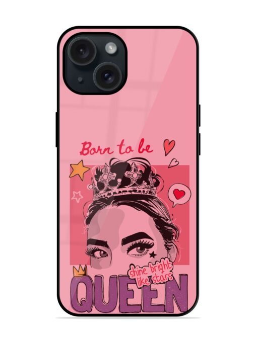 Queen Slogan Girl Glossy Metal TPU Case Zapvi