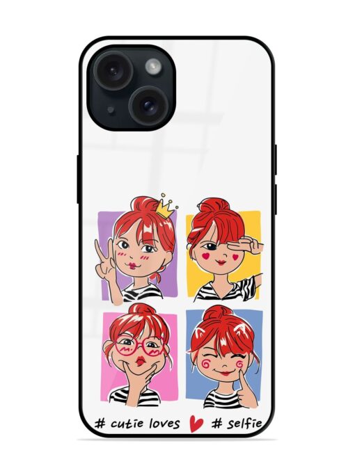 Selfie Slogan Cartoon Glossy Metal TPU Case Zapvi