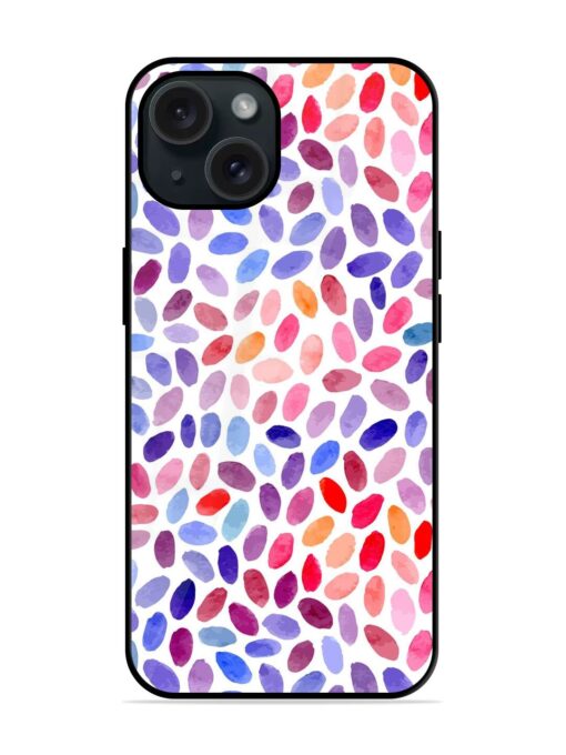 Watercolor Seamless Abstract Glossy Metal TPU Case Zapvi