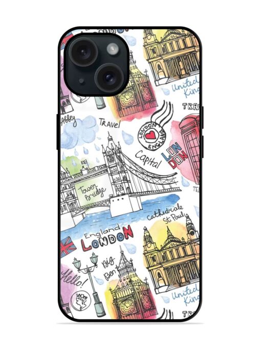 Vector London Landmark Glossy Metal TPU Case Zapvi