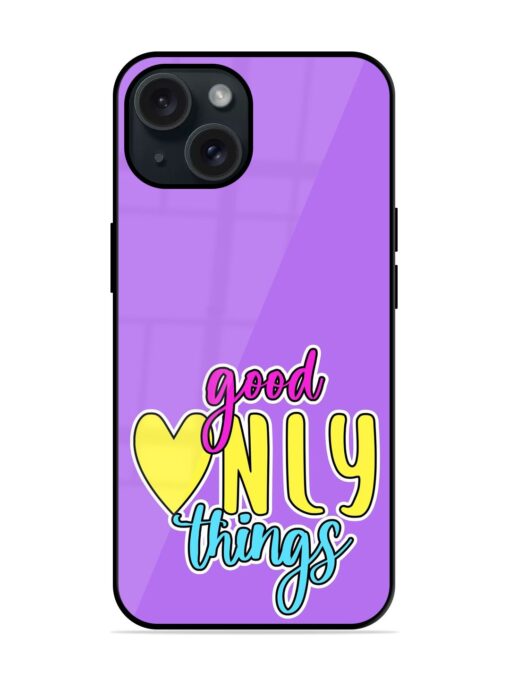 Good Things Only Glossy Metal TPU Case Zapvi