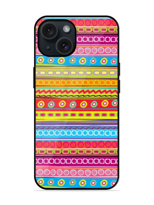 Colorful Strip Abstract Glossy Metal TPU Case Zapvi