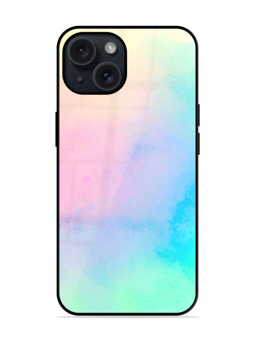 Colorful Pastel Drawing Glossy Metal TPU Case Zapvi