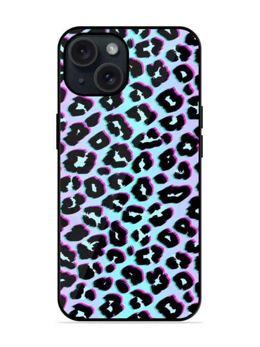 Leopard Print Pattern Glossy Metal TPU Case Zapvi