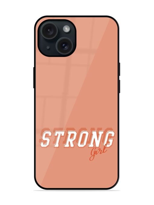 Strong Girlgraphic Design Glossy Metal TPU Case Zapvi