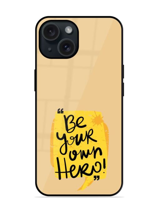 Be Your Own Glossy Metal TPU Case Zapvi