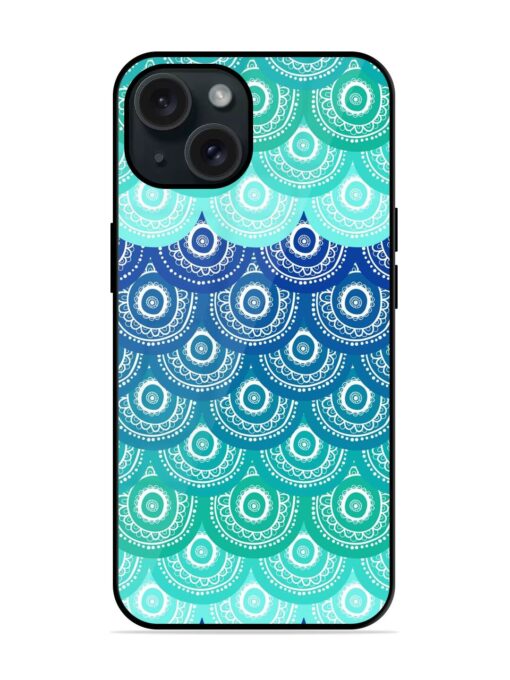 Ethnic Seamless Pattern Glossy Metal TPU Case Zapvi