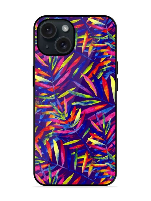 Watercolor Seamless Pattern Glossy Metal TPU Case Zapvi