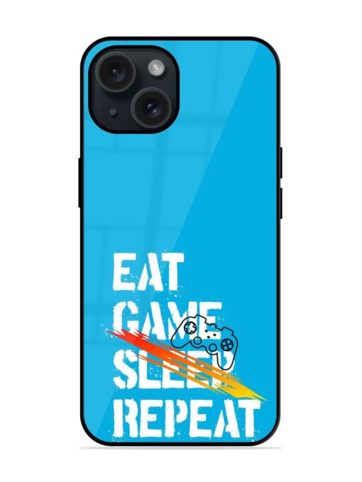 Eat Game Sleep Glossy Metal TPU Case Zapvi