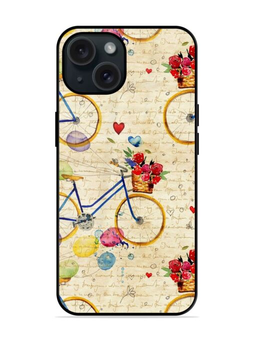 Hand Drawn Watercolor Glossy Metal TPU Case Zapvi