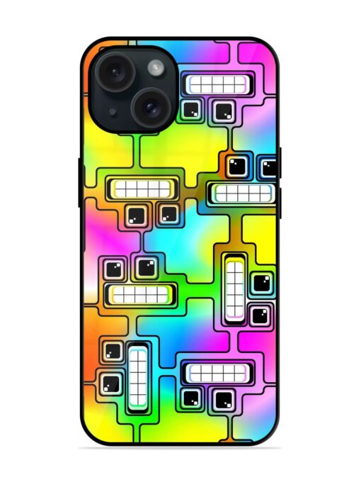 Abstract Seamless Composition Glossy Metal TPU Case Zapvi