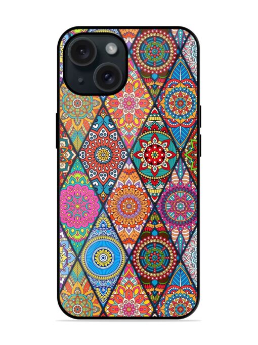 Seamless Tile Pattern Glossy Metal TPU Case Zapvi