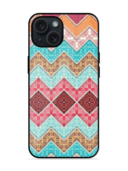 Seamless Pattern Tile Glossy Metal TPU Case Zapvi