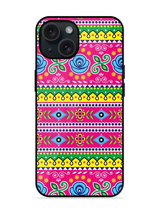 Indian Traditional Handprint Glossy Metal TPU Case Zapvi