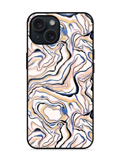 Seamless Liquid Marble Glossy Metal TPU Case Zapvi