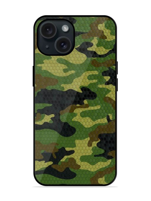 Army Polygon Glossy Metal TPU Case Zapvi