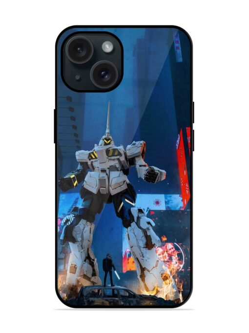 Anime Robot Glossy Metal TPU Case Zapvi