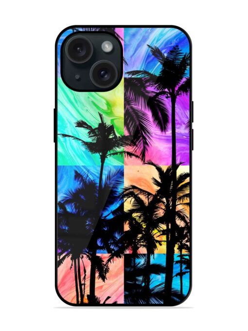 Coconut Tree With Glossy Metal TPU Case Zapvi