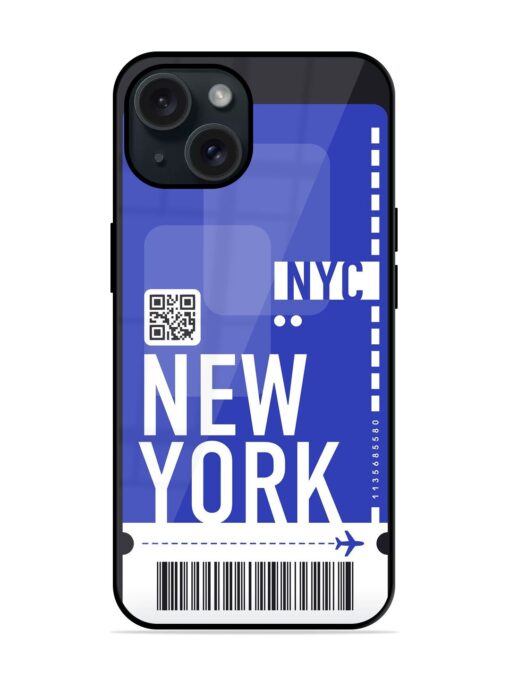 Nyc Ticket Glossy Metal TPU Case Zapvi