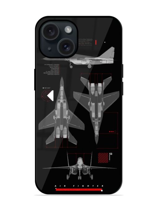 Air Fighter Glossy Metal TPU Case Zapvi