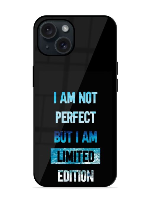 Limited Edition Quote Glossy Metal TPU Case Zapvi