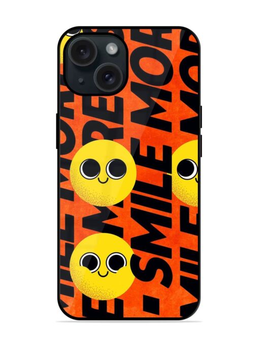 Smile More Design Glossy Metal TPU Case Zapvi