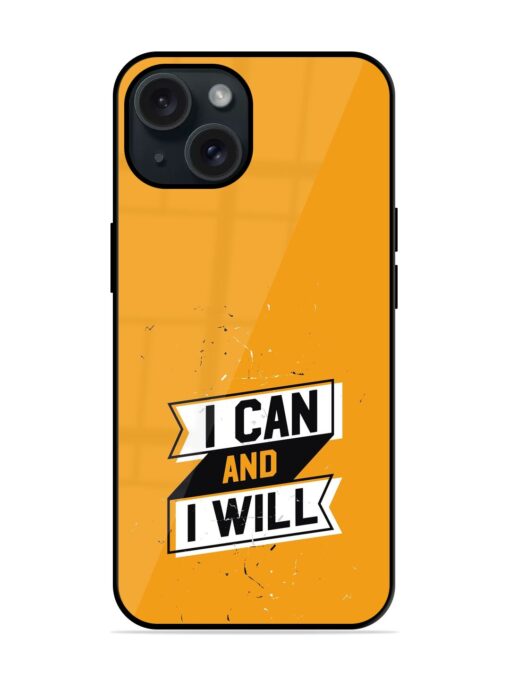 I Can And Glossy Metal TPU Case Zapvi